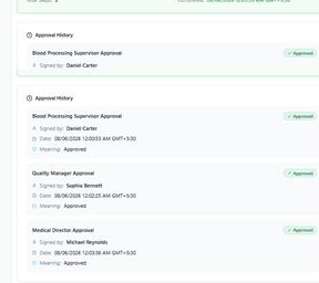 Workflow Builder in Kintavo — product screenshot