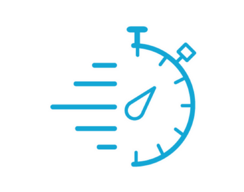 Faster than buying off-the shelf-software or custom development!
